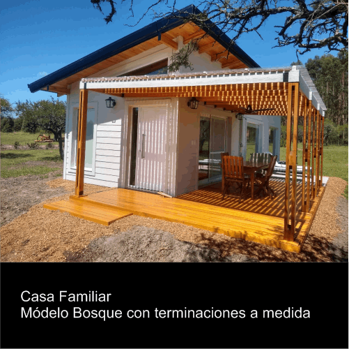 Casa Familiar Módelo Bosque con terminaciones a medida